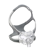 uma foto completa de uma m&aacute;scara cpap