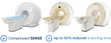 V&aacute;rias gera&ccedil;&otilde;es de sistemas de equipamento de RM Philips 1.5T e 3.0T