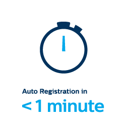 Registo autom&aacute;tico