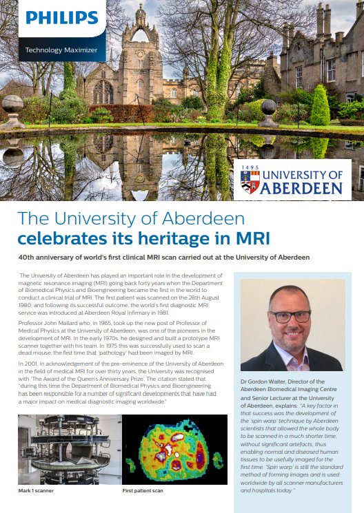 um homem de &oacute;culos e a foto de um pr&eacute;dio