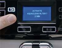 Instalar o filtro AquaClean