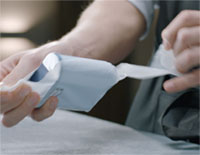 Activar o filtro AquaClean