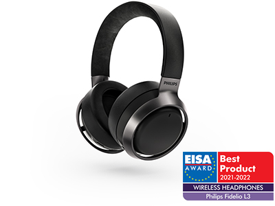 Auscultadores over-ear sem fios com cancelamento de ru&iacute;do Fidelio L3 