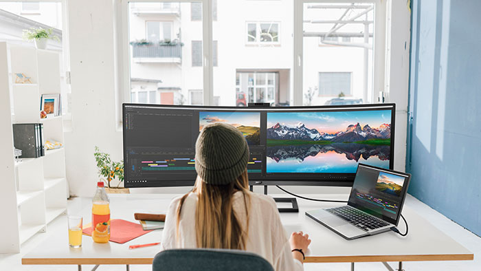 Monitores para escrit&oacute;rio