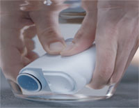 Retirar o filtro AquaClean da embalagem
