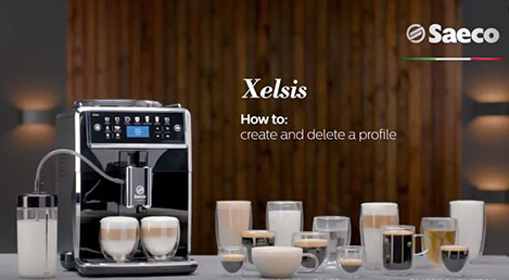 Configura&ccedil;&otilde;es do moinho da m&aacute;quina de caf&eacute; expresso Saeco