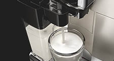 Adicionar leite para obter o caf&eacute; perfeito