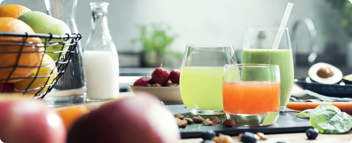 Bebidas saud&aacute;veis da Philips