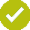 marca de verifica&ccedil;&atilde;o verde