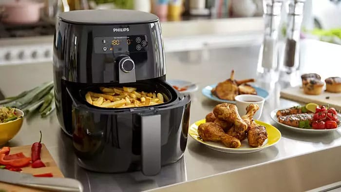 O que &eacute; uma fritadeira a ar?